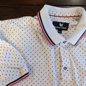 Buttercloth Men's Short Sleeve Polo 3XL